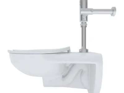 Toilet-002 Commercial 3D model