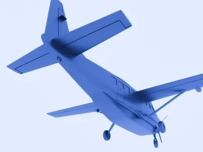 Cessna 208B Grand Caravan 3D print model