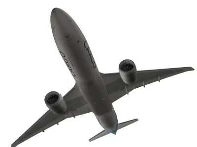 Boeing 777-200F LAN Cargo 3D model