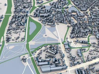 Chalons Cathedral Chalons-en-Champagne France 3D model