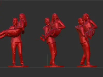 Miniature printable model 3D print model