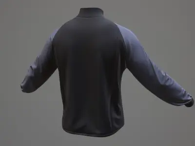Sweater 01 Low-poly 3D model