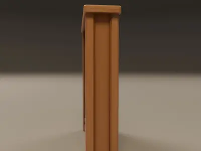 book shelf 3D print model