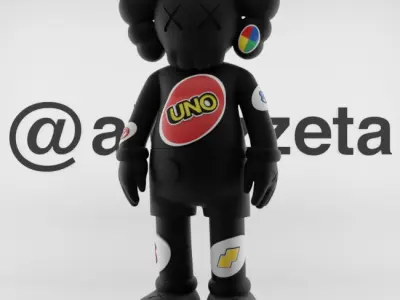 Kaws UNO for Print 3D print model