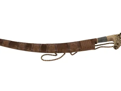 Langgai Tinggang Low-poly 3D model