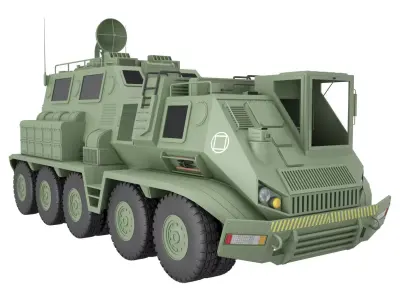 Heavy Vehicle Concept 1 3D model