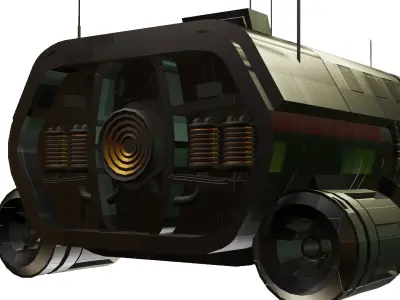 mantis Spaceship 3D model