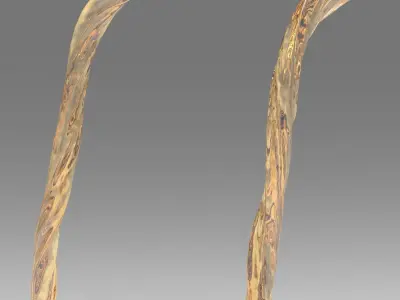 Pouring water SlowMotion v02 3D model