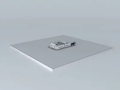 The Water City Free 3D model