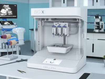 Cellink BIO X 3D Bioprinter 3D model