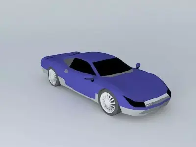 Photon R sports car Free 3D model