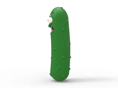 Pickle Rick 3D print model