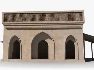 Arab x47 Low-poly 3D model