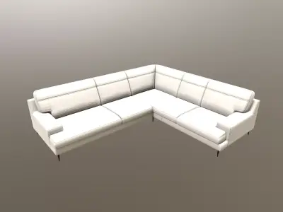 Corner sofa Monday Free 3D model