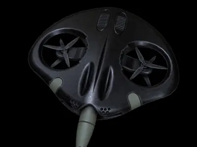 Manta Ray Suicide Drone  3D model