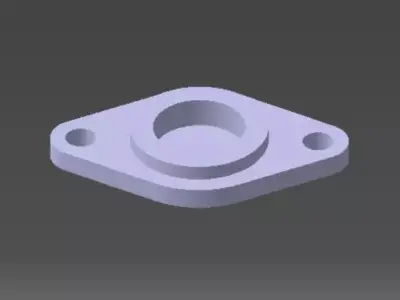 bearings holder D18 B6 d6 3D print model