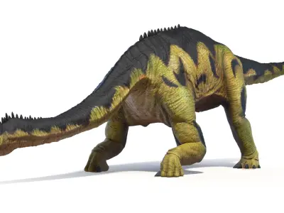 Camarasaurus Animated 3D model