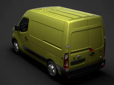 Nissan NV 400 L1H2 Van 2020 3D model