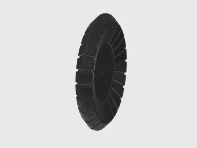 Beechcraft King air Trim Wheel 3D print model