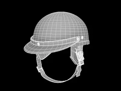 Helmet for motorbike  3D model