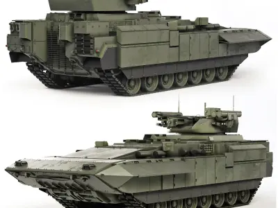 BMP T-15 Armata 2015 3D model