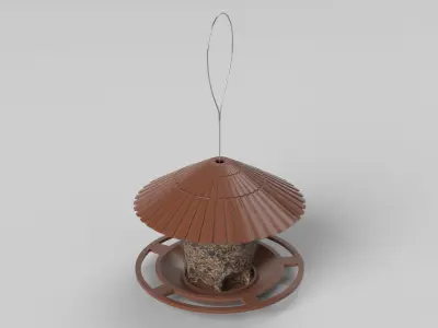 Bird Feeder 3D model