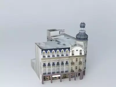 Hotel Majestic 3D model