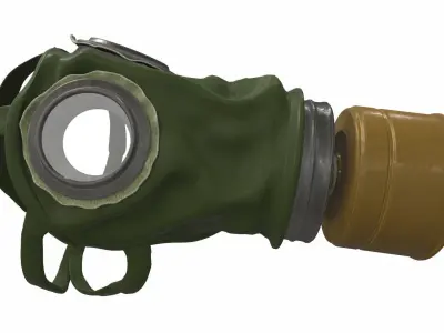 Gas Mask 04 3D model