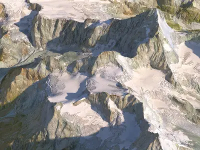 Matterhorn 3D model