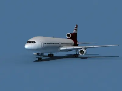 Lockheed L-1011-50 Corporate 4 3D model