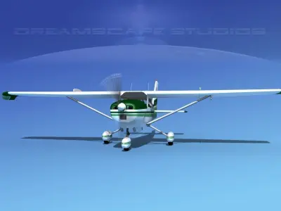 Cessna 172 Skyhawk STOL V10 3D model