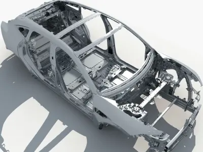 Car Frame 3D model
