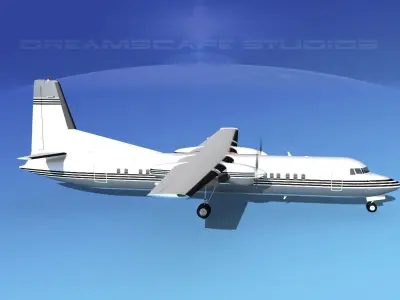 Fokker F-60 Corporate 6 3D model