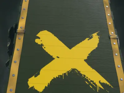 Rainbow Six Siege Barricade Low-poly 3D model