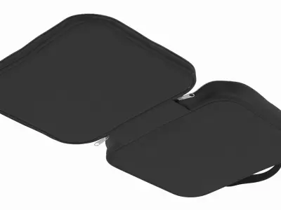 Portable Insect Repellent Kit in Hard Case Black 3D model