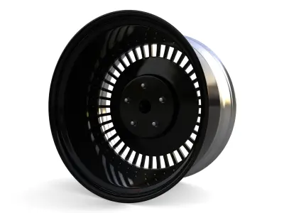 Toyota Century custom Wheel 3D model