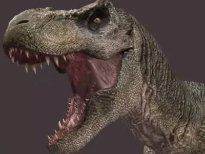 The CINEMA T Rex - 3d model a 3D model