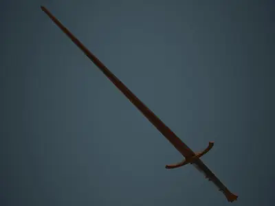 Longsword 1C Low-poly 3D model
