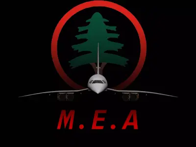 Middle East Airlines Concorde  3D model