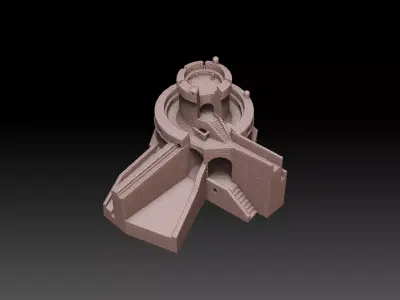 Minceta Fortress Dubrovnik 3D print model