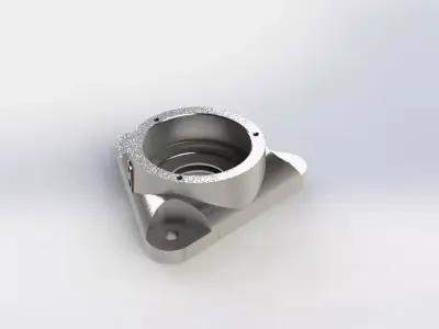 Base de Mancal de Rolamento SKF FNL 511 B Bearing Base 3D model