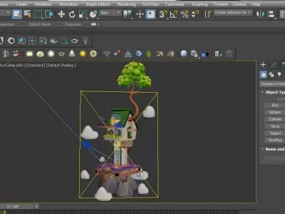 Travel house  3D model