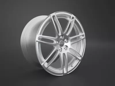 Audi RS4 Rim 3D model