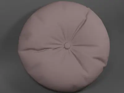 pillow for creating an interior Free low-poly 3D model