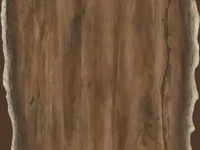 Table-Kayu 3D model