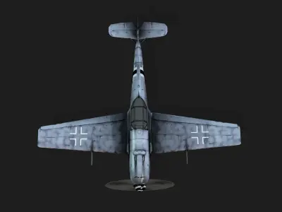 3D Airplane Model  Game Ready  Low Poly Asset Free low-poly 3D model