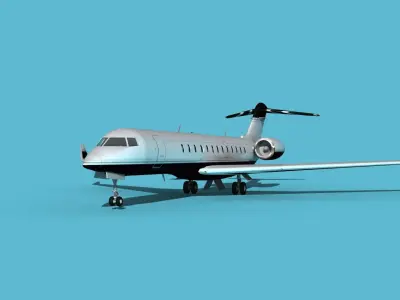 Bombardier Global 7000 V04 3D model