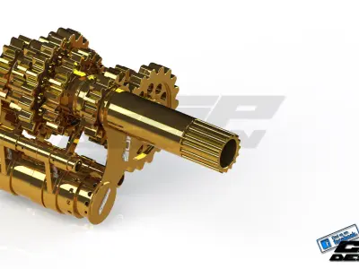 PINKI transmissiondesigned by upi Free 3D model