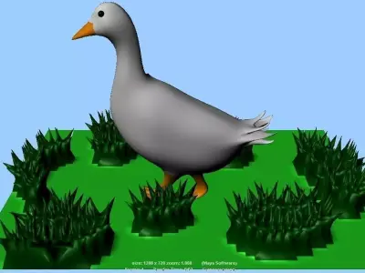 Goose 3D 3D model