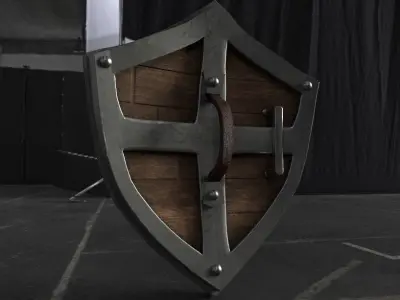 Hylian Shield - The Legend of Zelda 3D model
